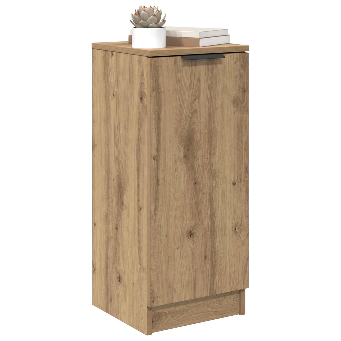 vidaXL Πλαϊνό γραφείο Artisan Oak 30 x 30 x 70 εκ. Επεξεργασμένο ξύλο