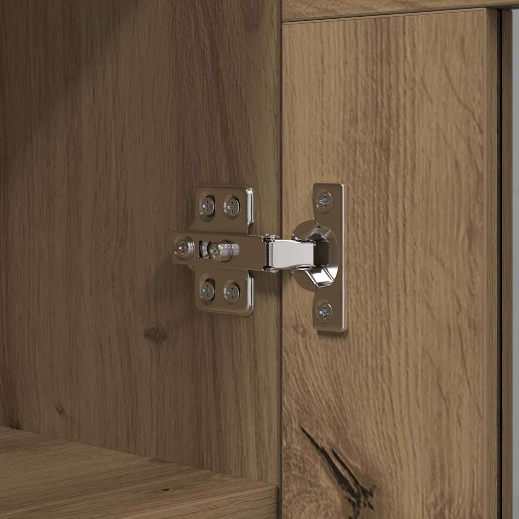 vidaXL Πλαϊνό γραφείο Artisan Oak 69,5 x 34 x 90 εκ.