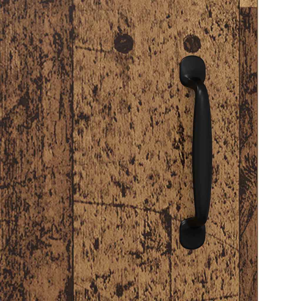 vidaXL Πλαϊνό γραφείο Παλιό Ξύλο 69,5 x 34 x 90 εκ.