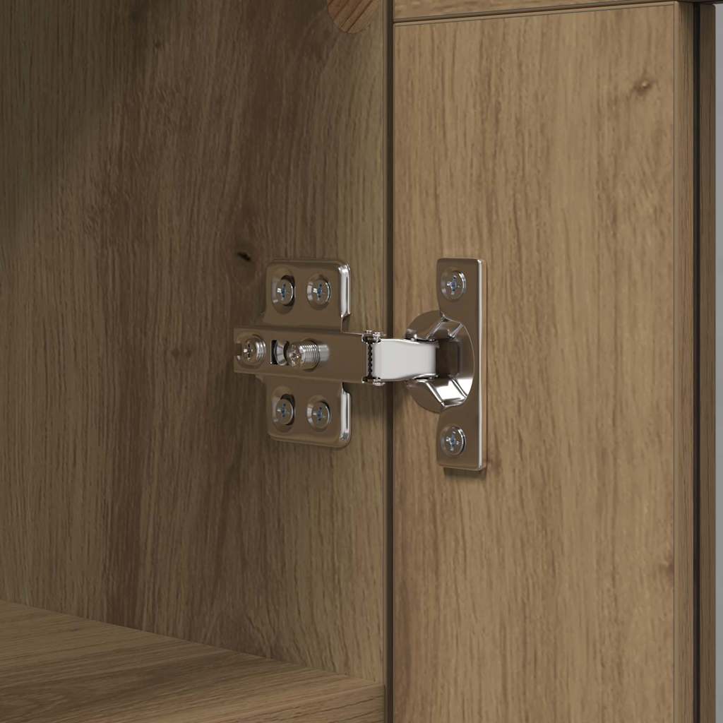 vidaXL Πλαϊνό γραφείο Artisan Oak 69,5 x 34 x 90 εκ.