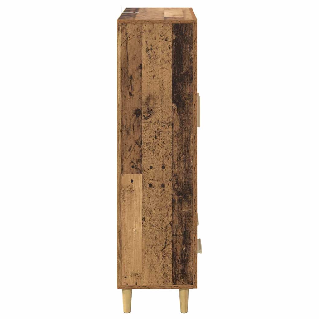 vidaXL Highboard Παλιό Ξύλο 70 x 31 x 115 εκ Επεξεργασμένο ξύλο