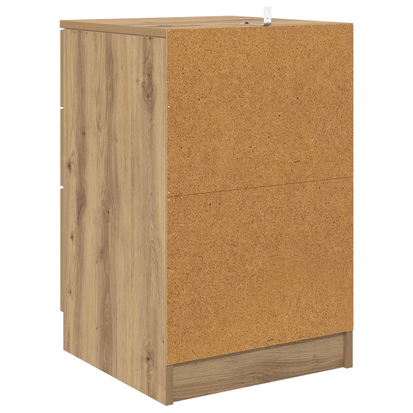 vidaXL Κομοδίνο Artisan Oak 40 x 40 x 63 εκ. Επεξεργασμένο Ξύλο