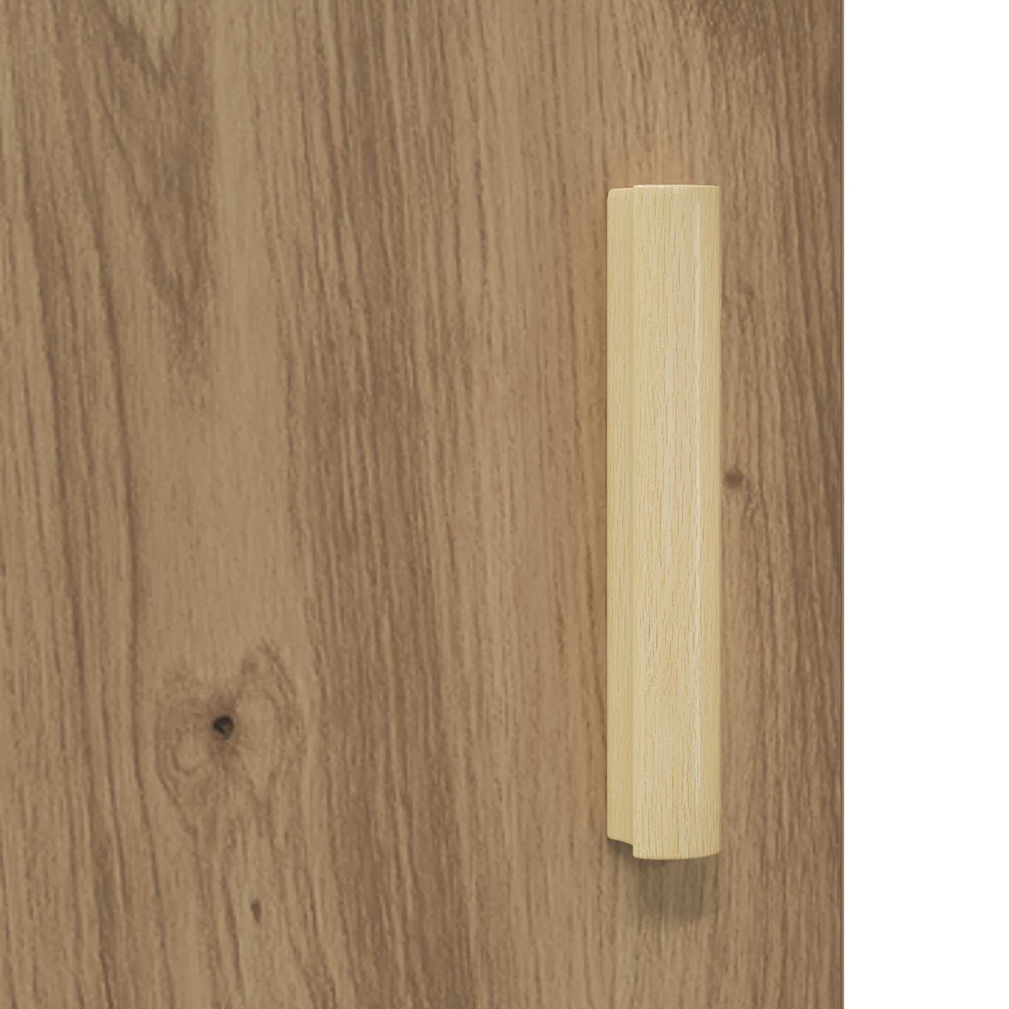 vidaXL Πλαϊνό γραφείο Επιτοίχιο Artisan Oak 34,5 x 34 x 90 εκ.
