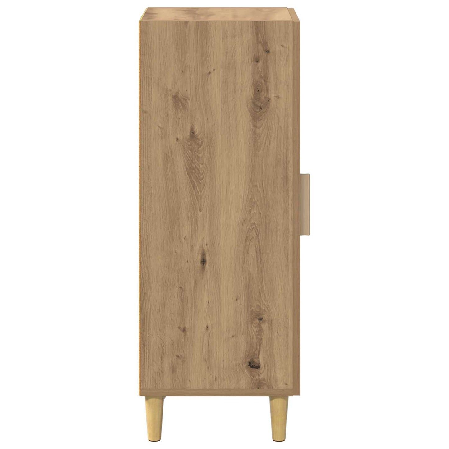 vidaXL Πλαϊνό γραφείο Επιτοίχιο Artisan Oak 34,5 x 34 x 90 εκ.