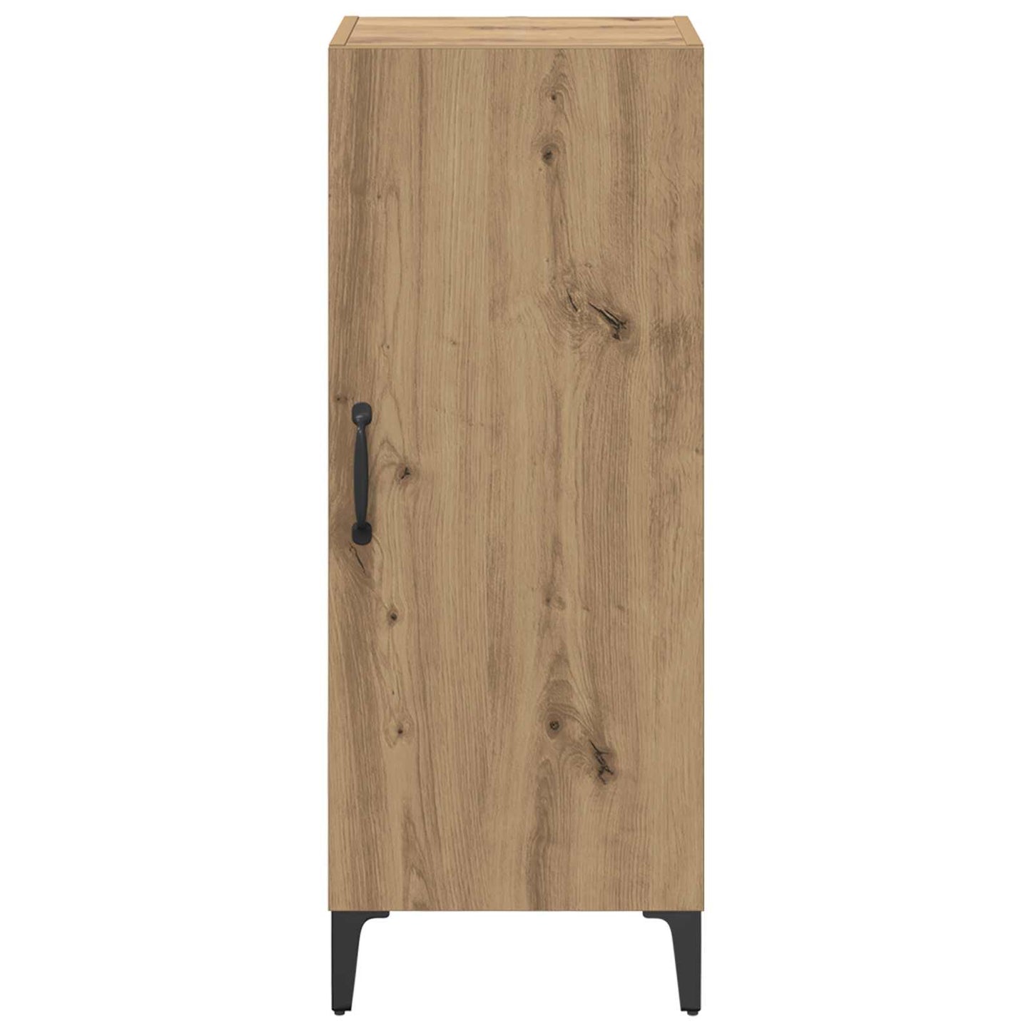 vidaXL Πλαϊνό γραφείο Επιτοίχιο Artisan Oak 34,5 x 34 x 90 εκ.