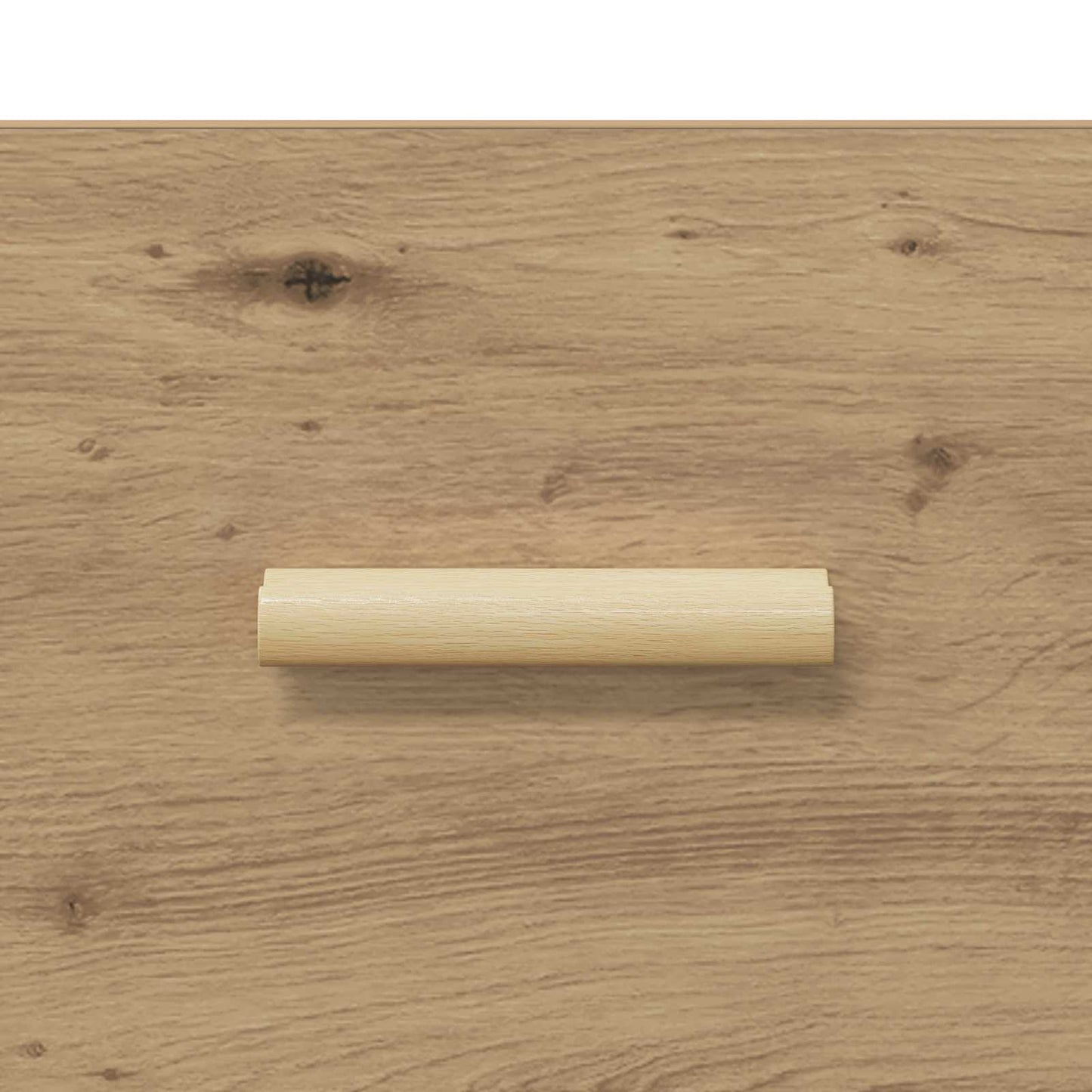 vidaXL Πλαϊνό γραφείο με συρτάρι artisan δρυς 34,5 x 34 x 90 εκ.