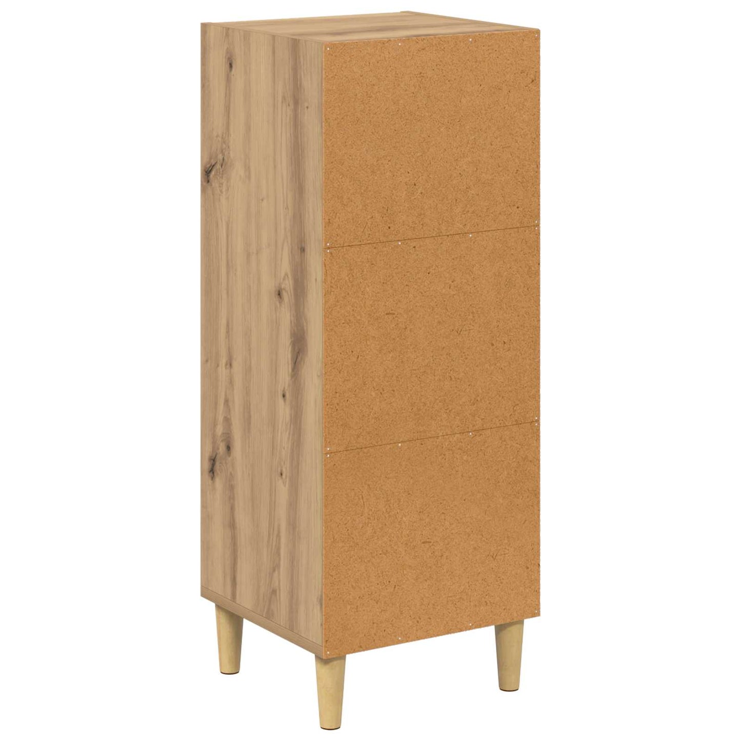 vidaXL Πλαϊνό γραφείο Artisan Oak 34,5 x 32,5 x 90 εκ.