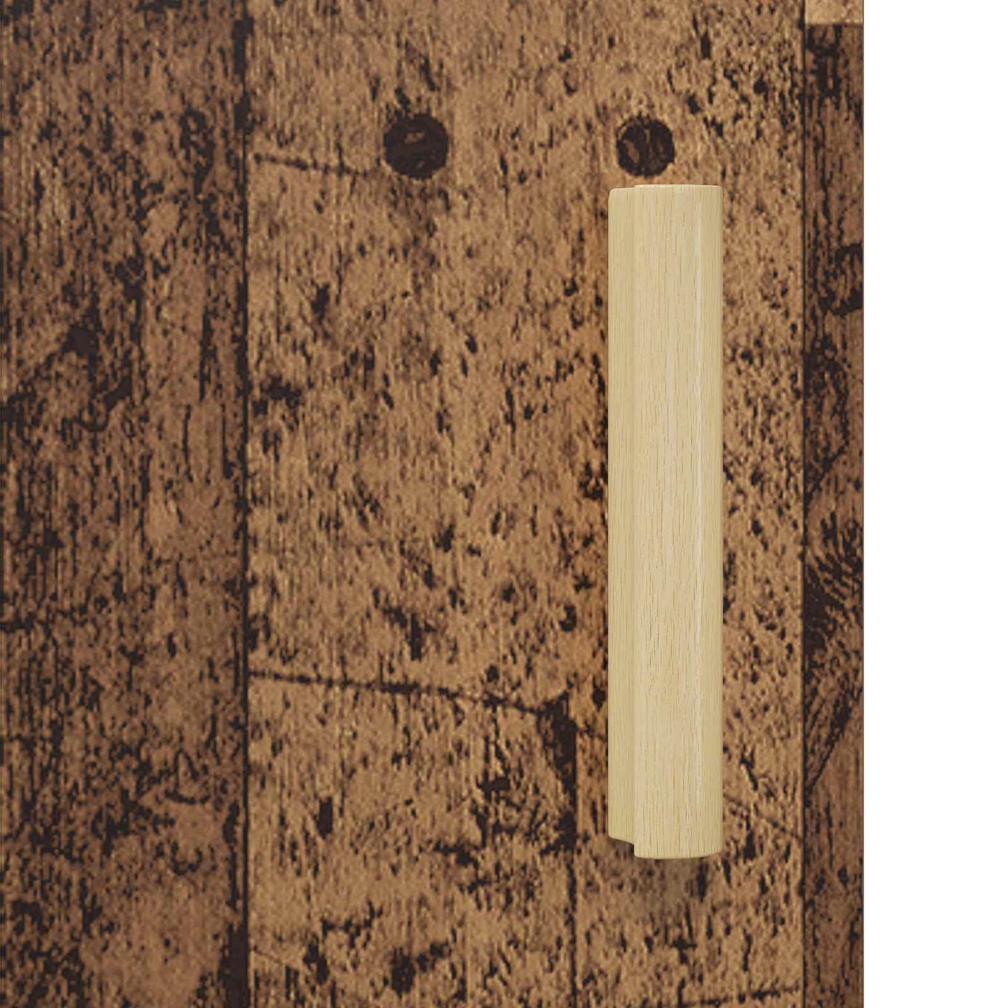 vidaXL Πλαϊνό γραφείο Παλιό ξύλο 34.5 x 32.5 x 90 εκ.