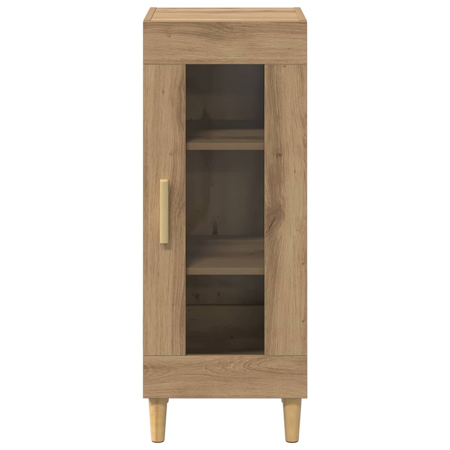 vidaXL Πλαϊνό γραφείο Artisan Oak 34.5 x 32.5 x 90 εκ.