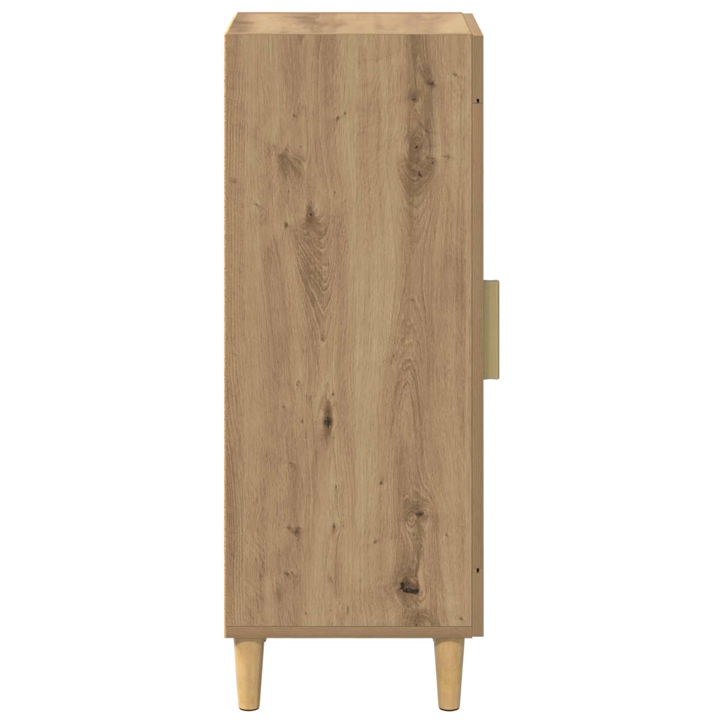 vidaXL Πλαϊνό γραφείο Artisan Oak 34.5 x 32.5 x 90 εκ.