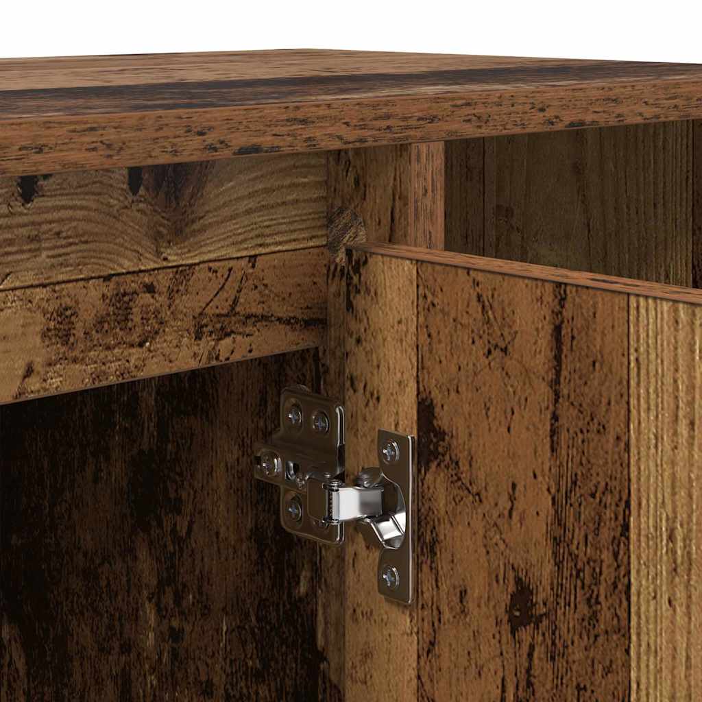 vidaXL Ντουλάπι TV Παλιό Ξύλο 100 x 35 x 55 εκ Επεξεργασμένο ξύλο