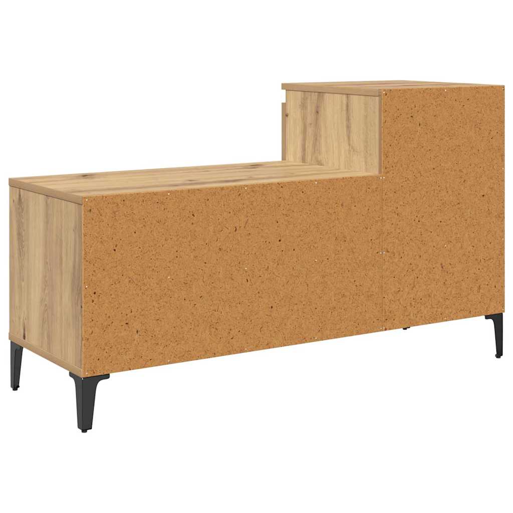 vidaXL Ντουλάπα Παπουτσιών με συρτάρι artisan δρυς 102 x 36 x 60 εκ.