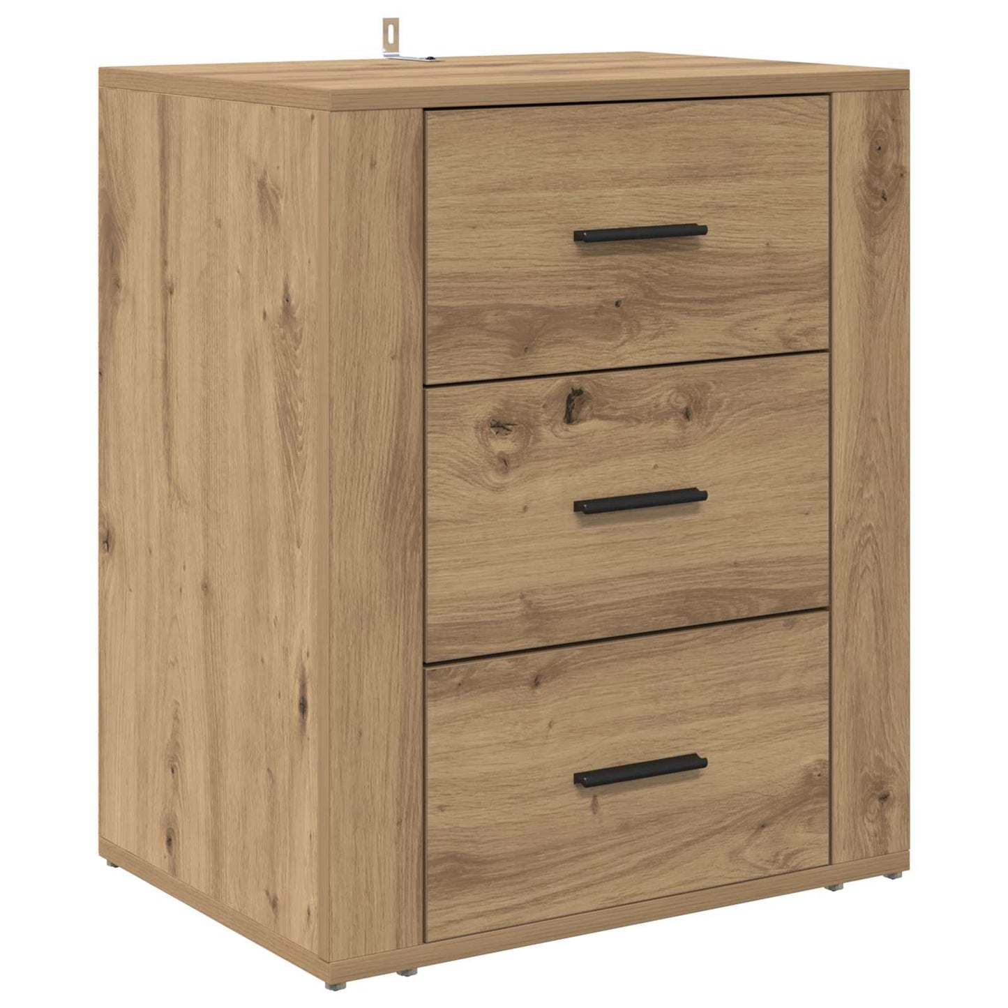 vidaXL Κομοδίνο Artisan Oak 35 x 50 x 60 εκ Επεξεργασμένο Ξύλο