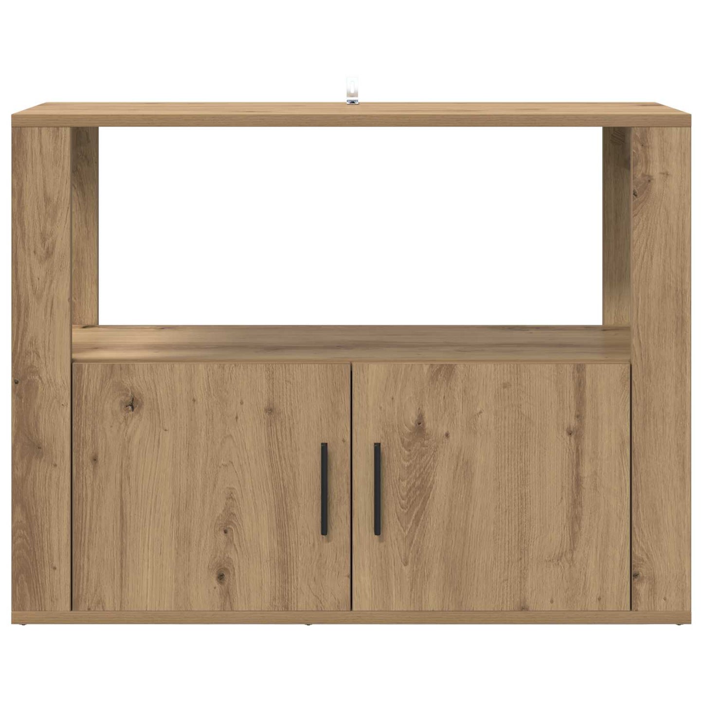 vidaXL Πλαϊνό γραφείο artisan δρυς 80 x 30 x 60 cm Επεξεργασμένο ξύλο