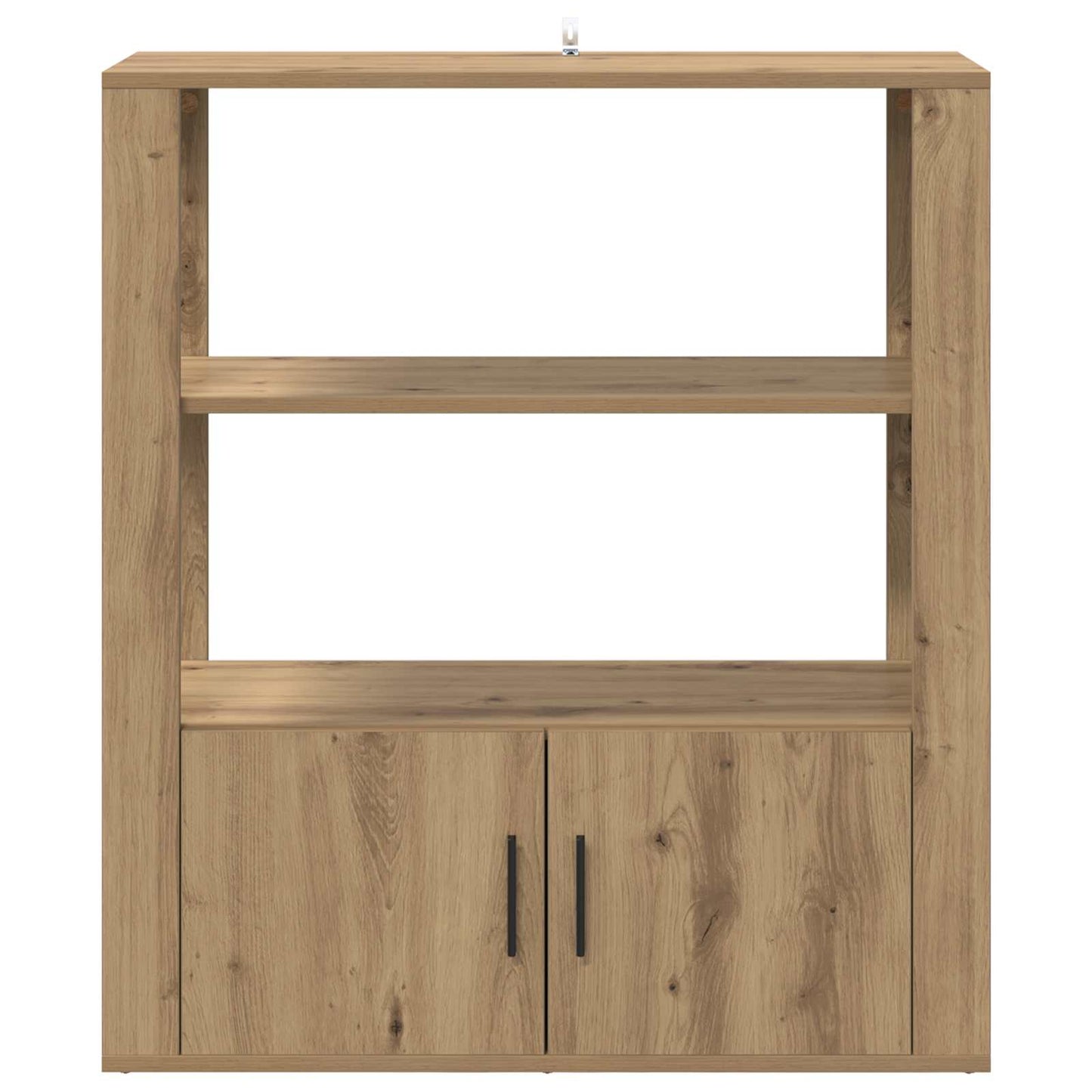 vidaXL Πλαϊνό γραφείο artisan δρυς 30 x 80 x 90 εκ Επεξεργασμένο ξύλο