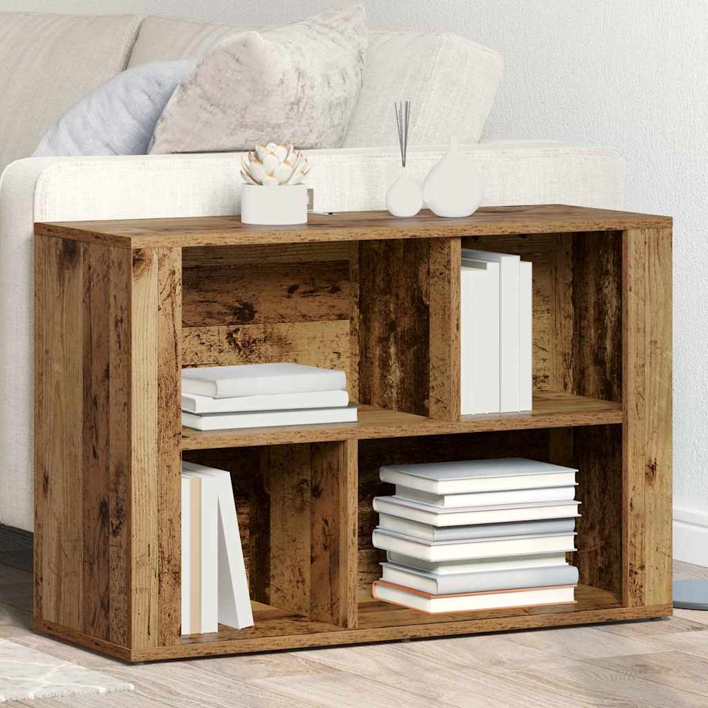 vidaXL Πλαϊνό γραφείο Παλιό Ξύλο 80 x 30 x 53 εκ. Επεξεργασμένο ξύλο