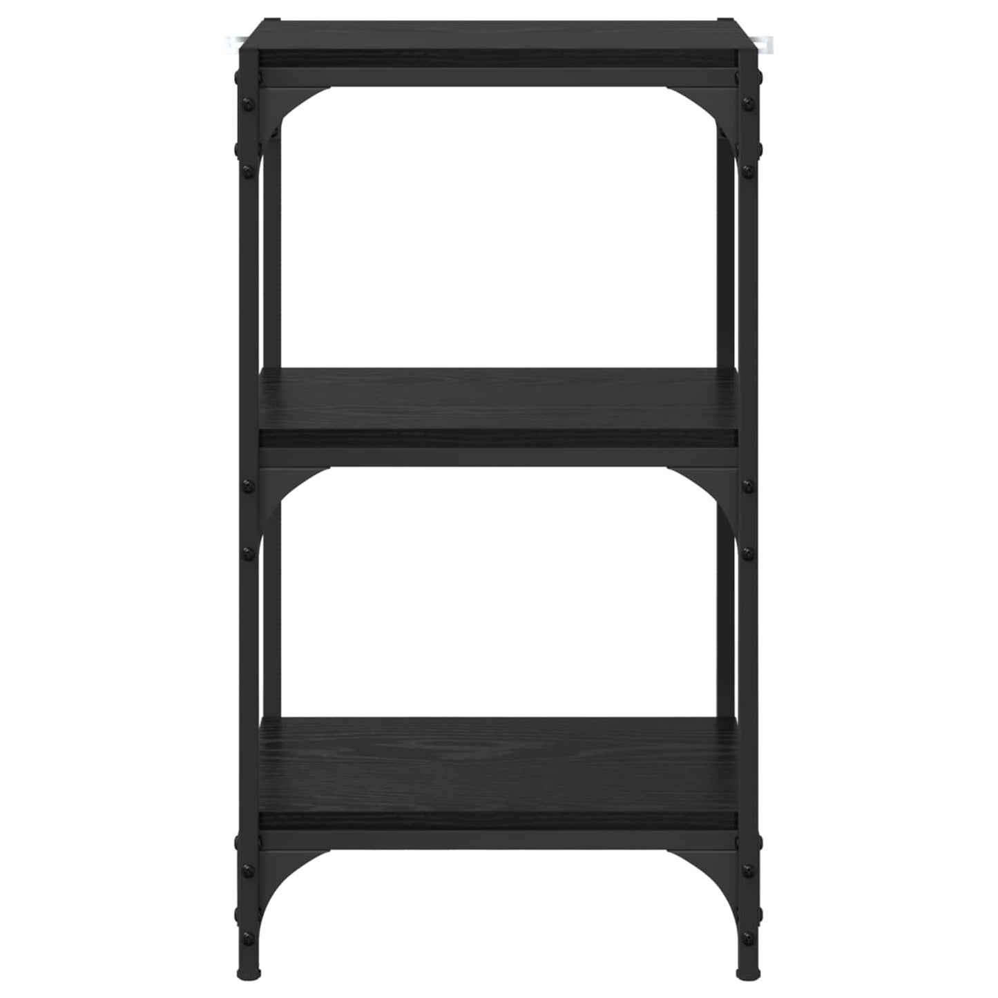 vidaXL Βιβλιοθήκη Μαύρη δρυς 40 x 33 x 70,5 εκ.