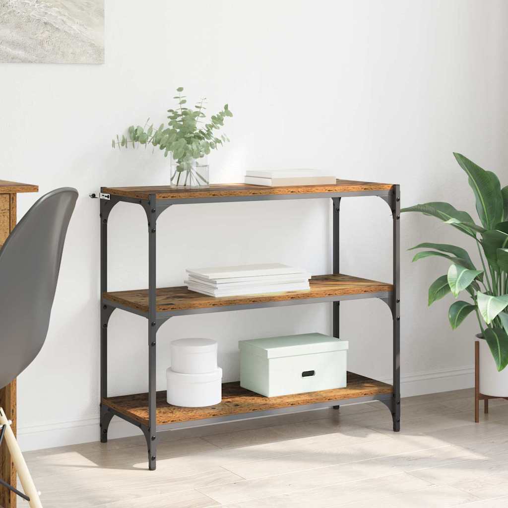 vidaXL Βιβλιοθήκη Παλιό Ξύλο 80 x 33 x 70,5 εκ.