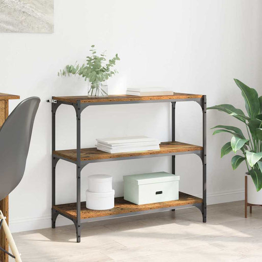 vidaXL Βιβλιοθήκη Παλιό Ξύλο 80 x 33 x 70,5 εκ.