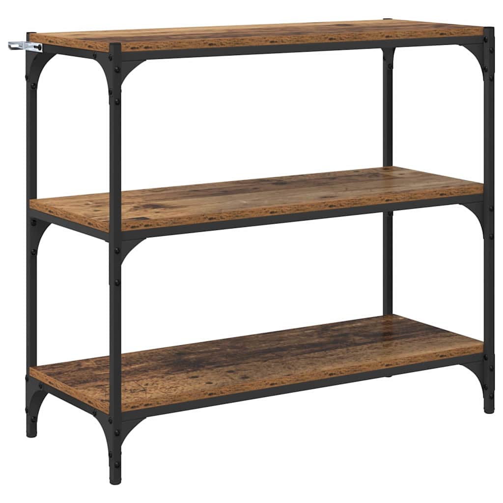 vidaXL Βιβλιοθήκη Παλιό Ξύλο 80 x 33 x 70,5 εκ.