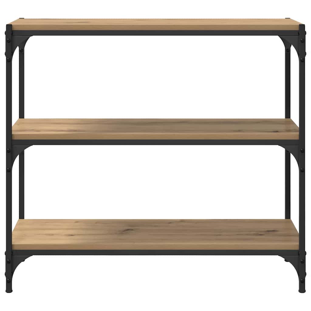 vidaXL Βιβλιοθήκη Artisan Oak 80 x 33 x 70,5 εκ.