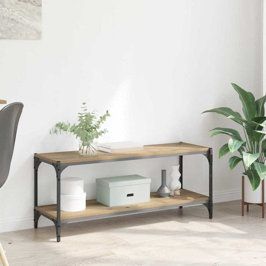 vidaXL Ντουλάπι TV Artisan Oak 100x33x41εκ.