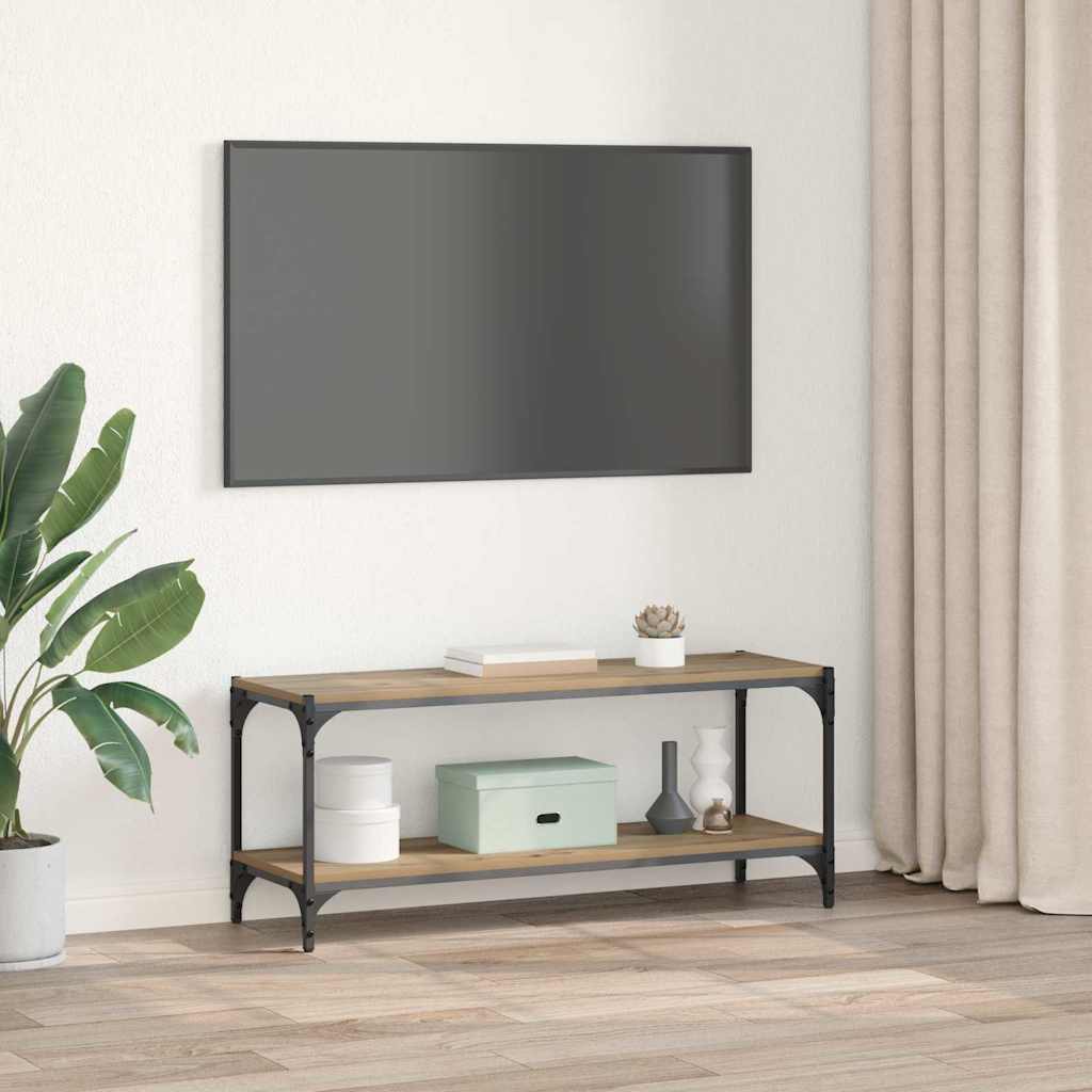 vidaXL Ντουλάπι TV Artisan Oak 100x33x41εκ.
