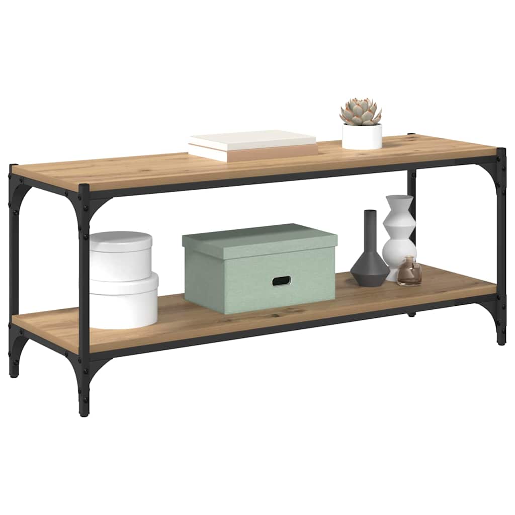 vidaXL Ντουλάπι TV Artisan Oak 100x33x41εκ.