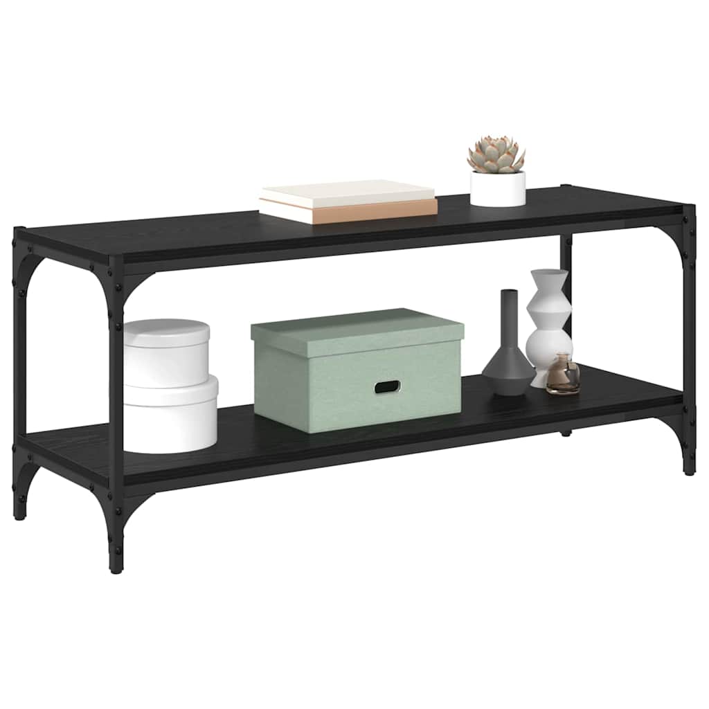 vidaXL Ντουλάπι TV Μαύρη Οξυά 100x33x41εκ.