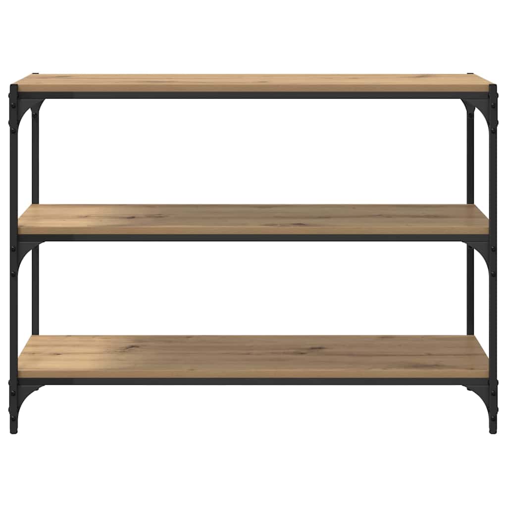 vidaXL Βιβλιοθήκη artisan δρυς 40 x 33 x 70.5 εκ. Επεξεργασμένο ξύλο