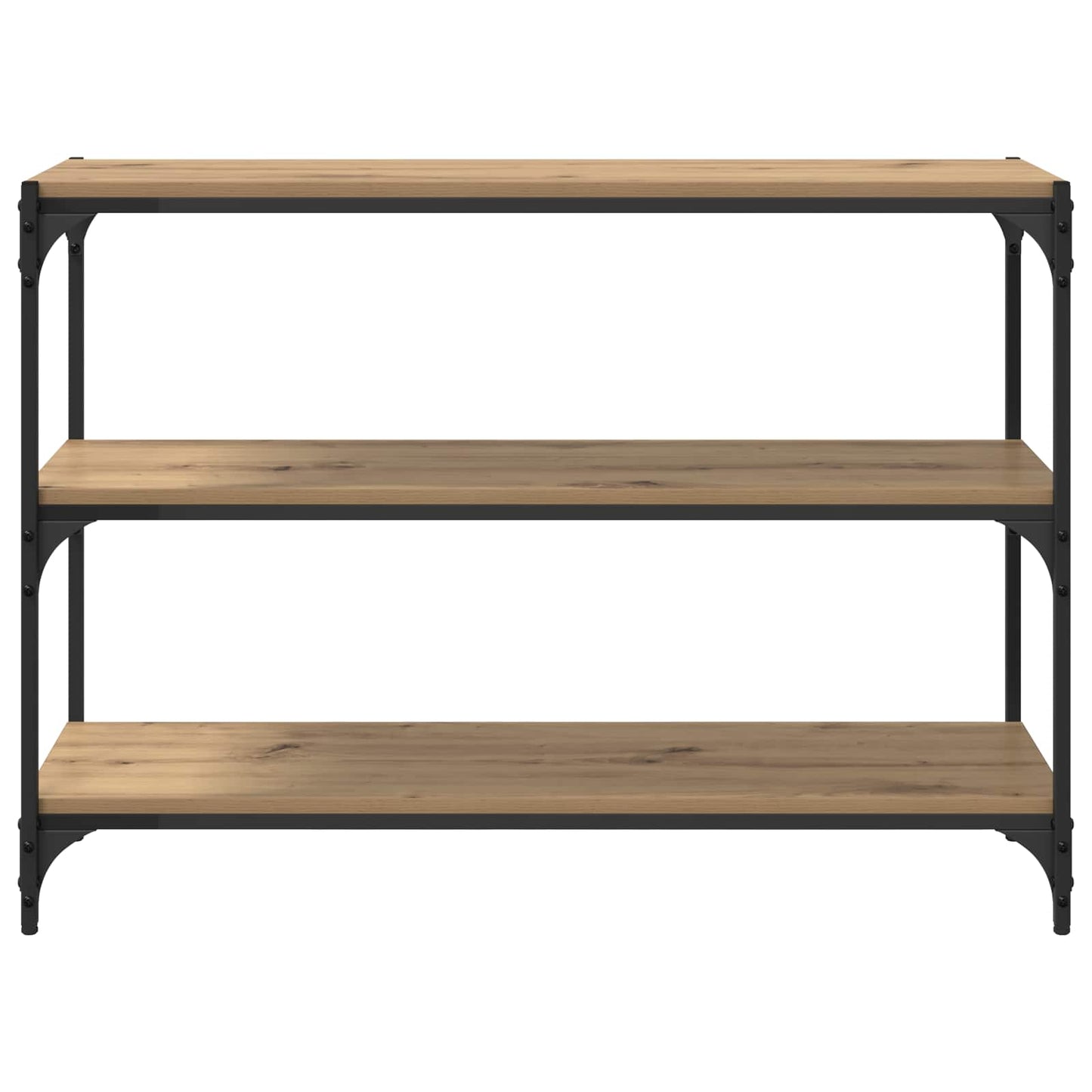 vidaXL Βιβλιοθήκη artisan δρυς 100 x 33 x 70,5 εκ.