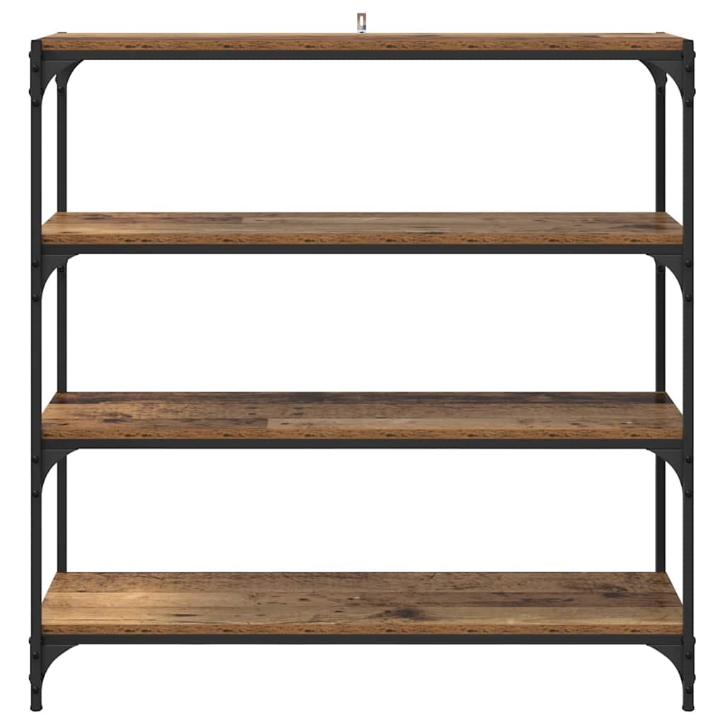 vidaXL Βιβλιοθήκη Παλιό Ξύλο 100 x 33 x 100 εκ.