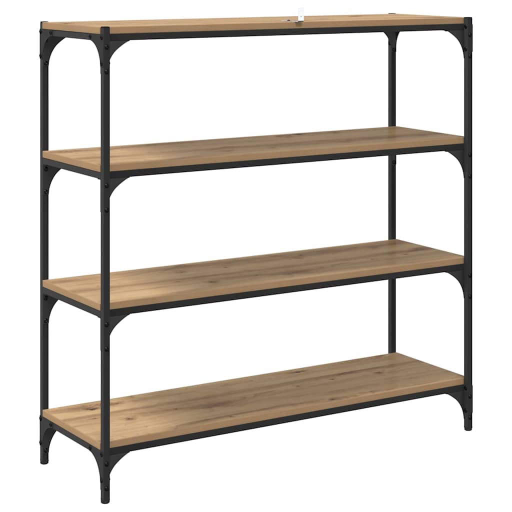 vidaXL Βιβλιοθήκη Artisan Oak 100 x 33 x 100 εκ.