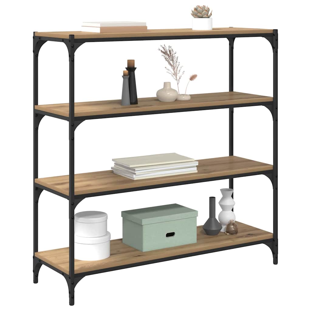 vidaXL Βιβλιοθήκη Artisan Oak 100 x 33 x 100 εκ.