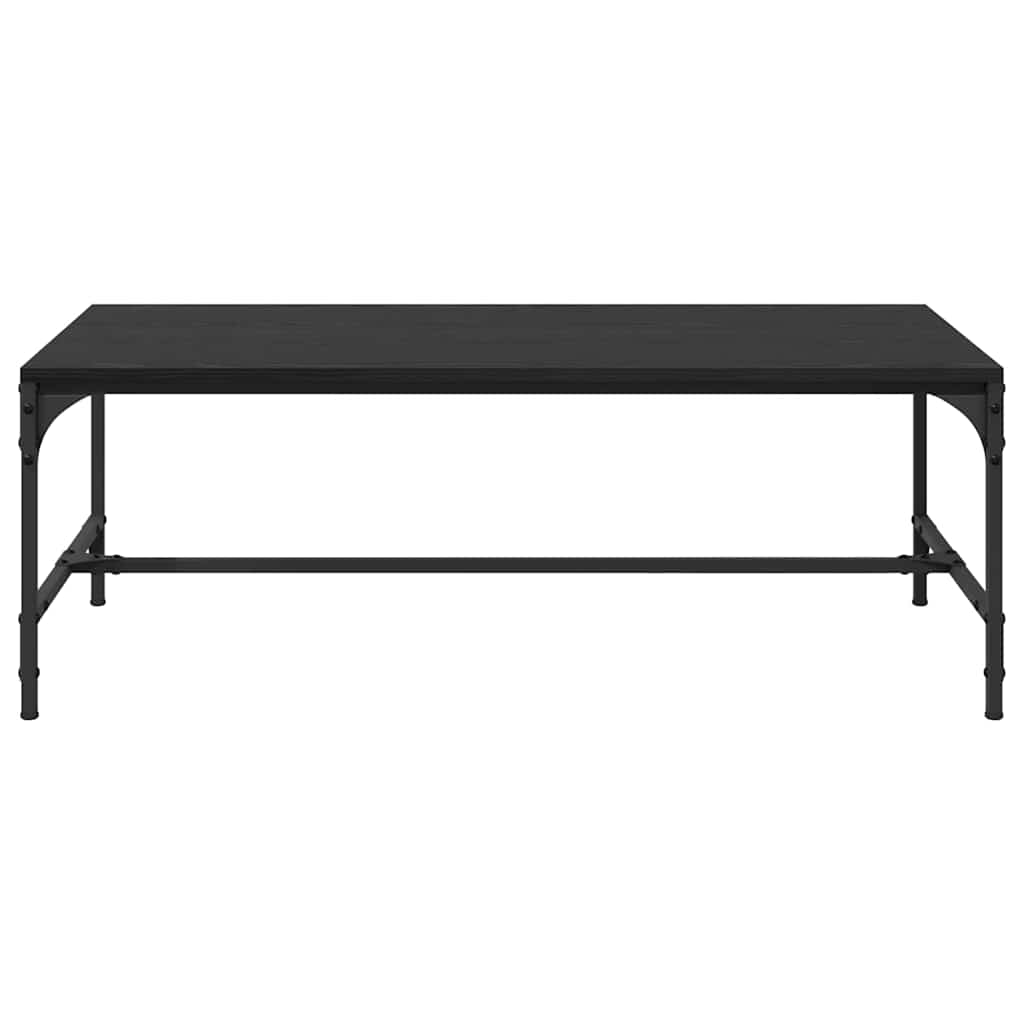 vidaXL Τραπεζάκι σαλονιού Μαύρη Οξυά 100 x 50 x 35 cm