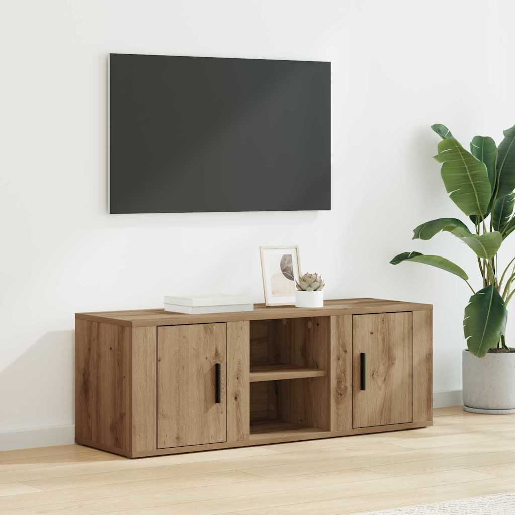 vidaXL Ντουλάπι TV Artisan Oak 100 x 31,5 x 35 εκ Επεξεργασμένο ξύλο
