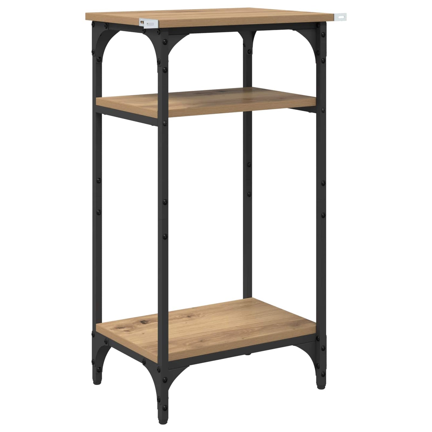 vidaXL Τραπεζάκι Πλευράς με ράφι Artisan Oak 40 x 30 x 75 cm