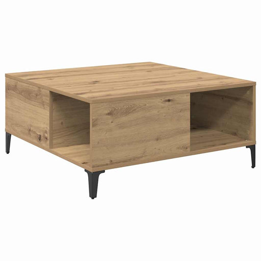 vidaXL Τραπεζάκι σαλονιού Artisan Oak 80 x 80 x 36,5 εκ