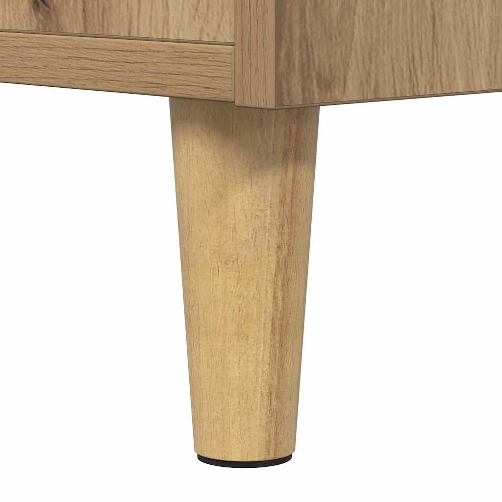 vidaXL Κομοδίνο Artisan Oak 40 x 35 x 70 εκ. Επεξεργασμένο ξύλο