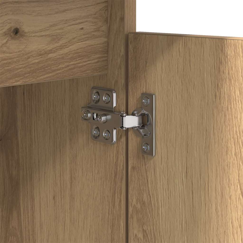 vidaXL Κομοδίνο 2 pcs Artisan Oak 40 x 35 x 70 εκ. Επεξεργασμένο ξύλο