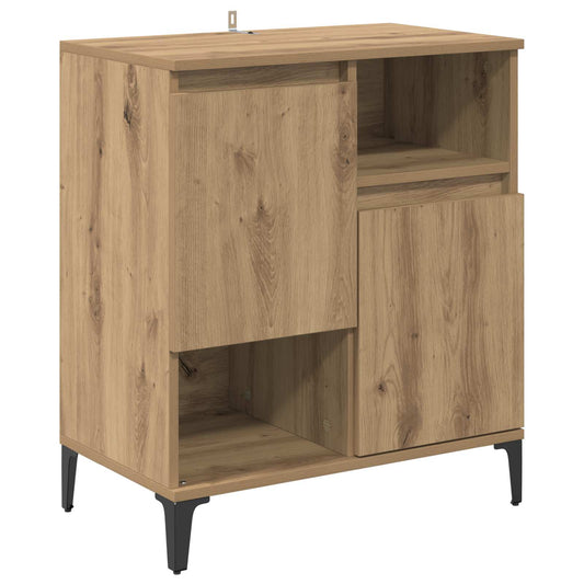 vidaXL Πλαϊνό γραφείο Artisan Oak 60 x 35 x 70 cm Επεξεργασμένο ξύλο