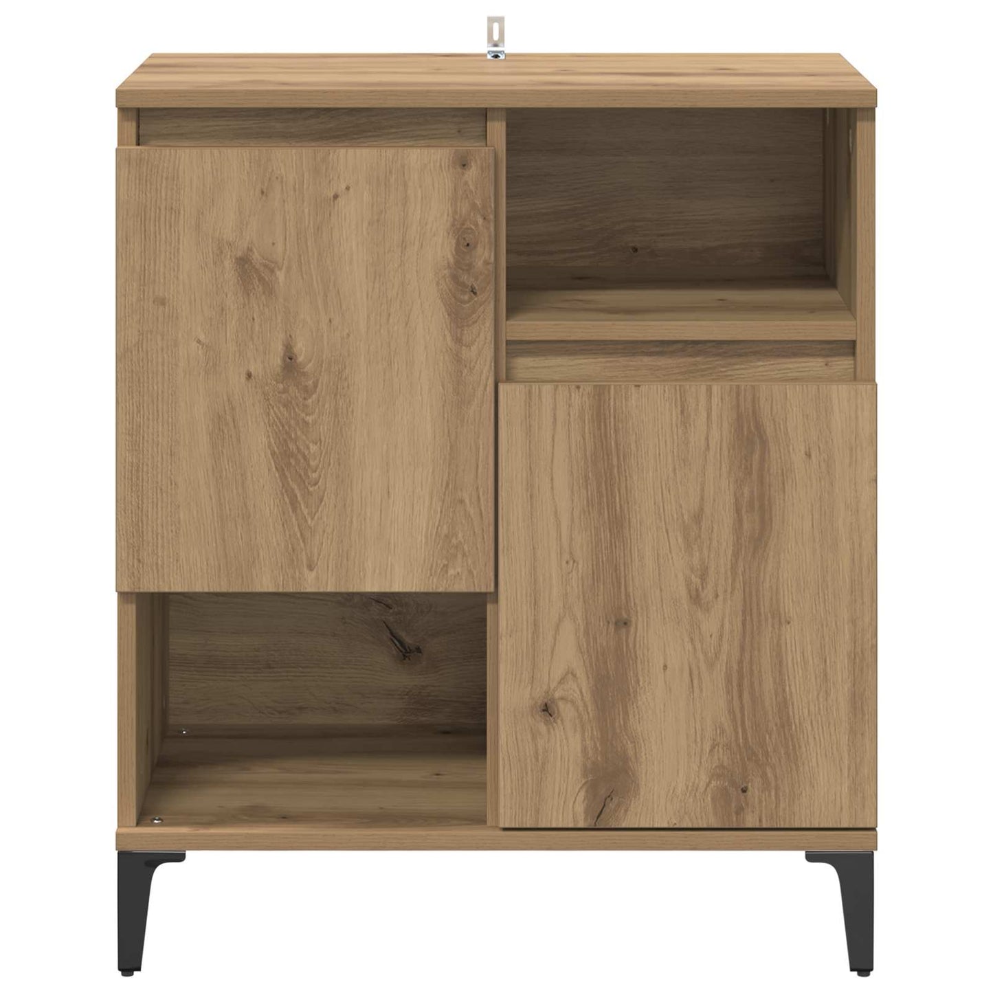 vidaXL Πλαϊνό γραφείο Artisan Oak 60 x 35 x 70 cm Επεξεργασμένο ξύλο
