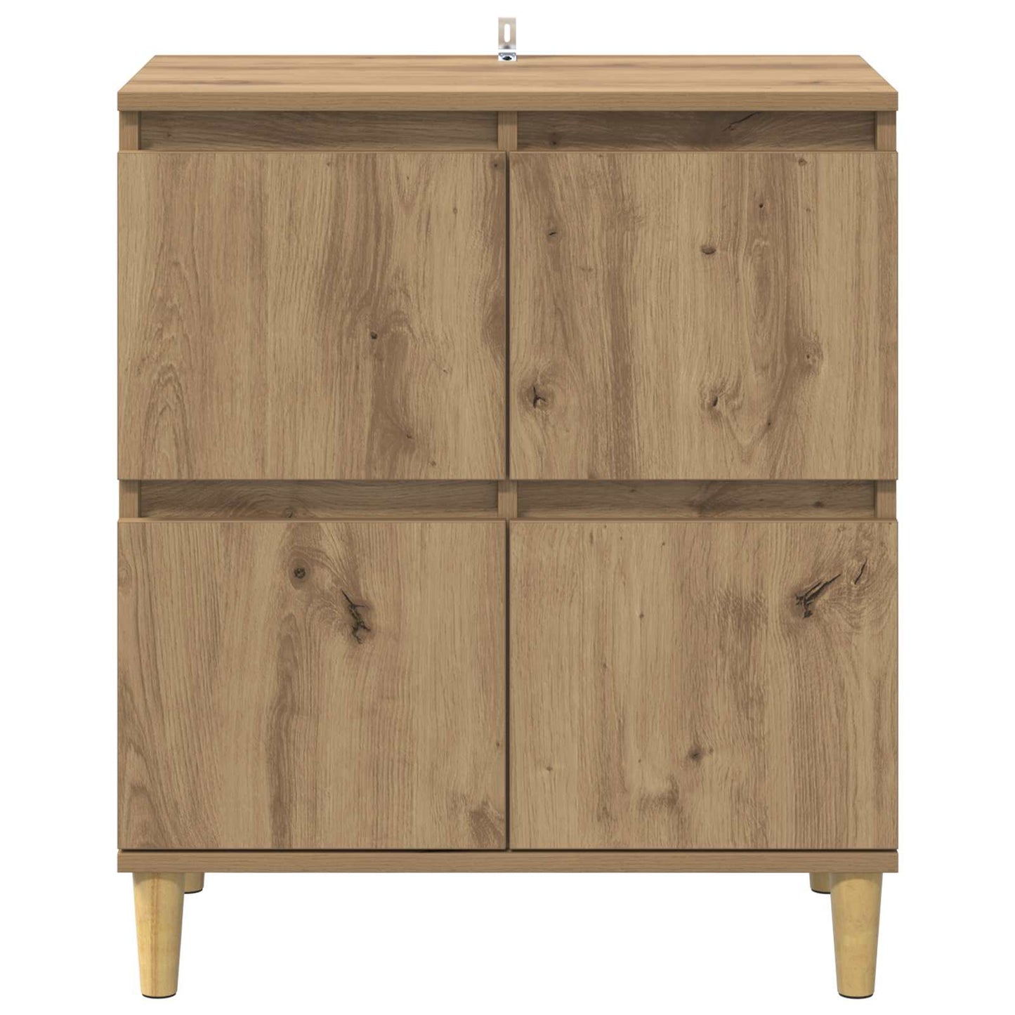 vidaXL Πλαϊνό γραφείο Artisan Oak 60 x 35 x 70 cm Επεξεργασμένο ξύλο