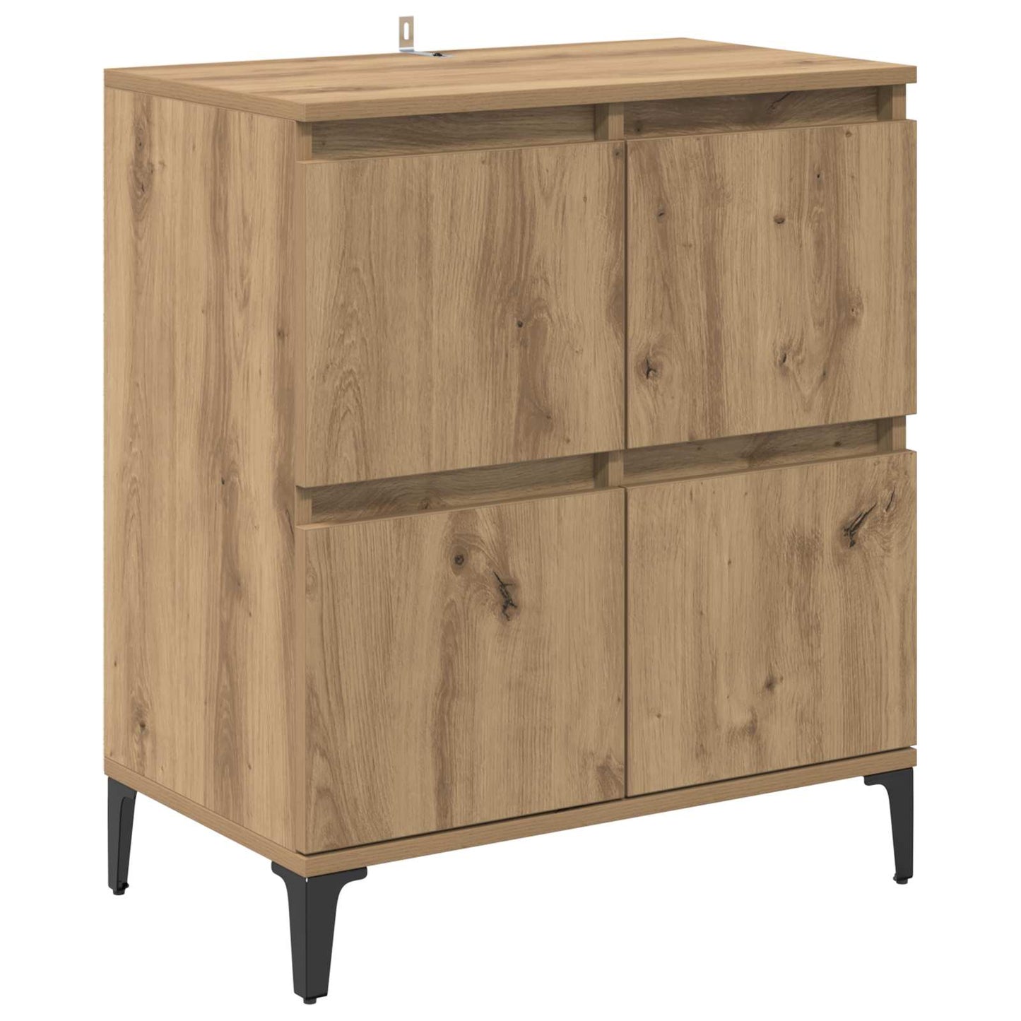 vidaXL Πλαϊνό γραφείο Artisan Oak 60 x 35 x 70 cm