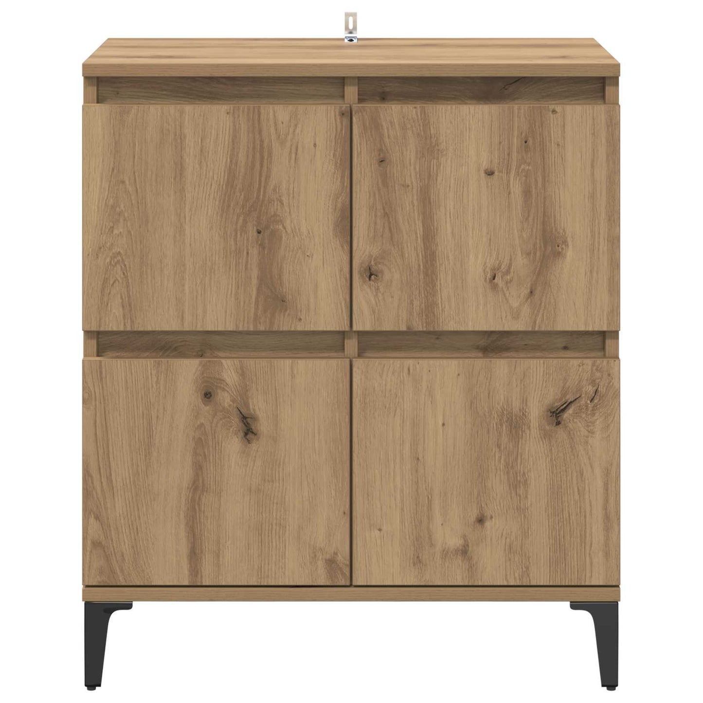 vidaXL Πλαϊνό γραφείο Artisan Oak 60 x 35 x 70 cm