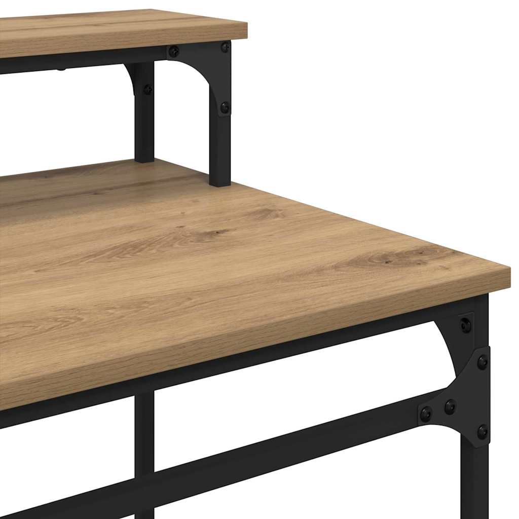 vidaXL Γραφείο Artisan Oak 100 x 50 x 90 cm Επεξεργασμένο ξύλο