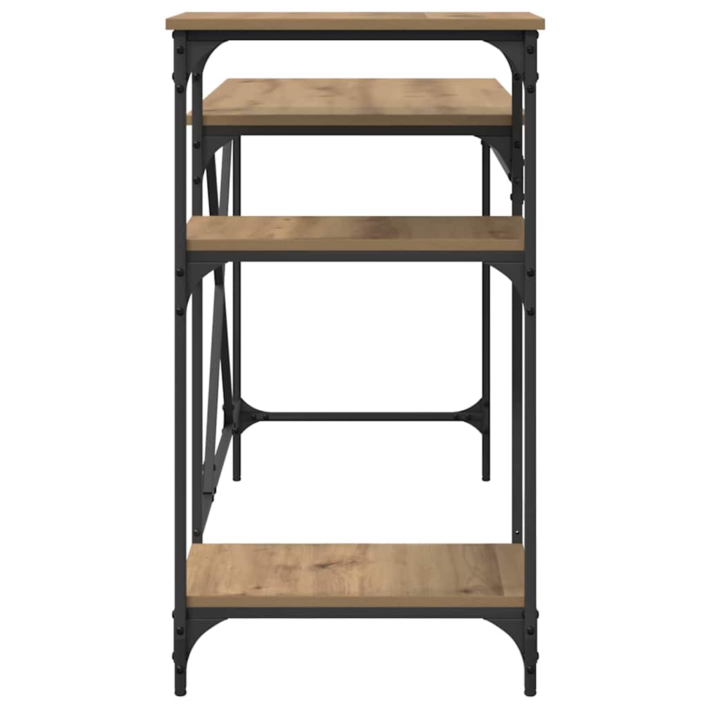 vidaXL Γραφείο Artisan Oak 135 x 50 x 90 cm Επεξεργασμένο ξύλο