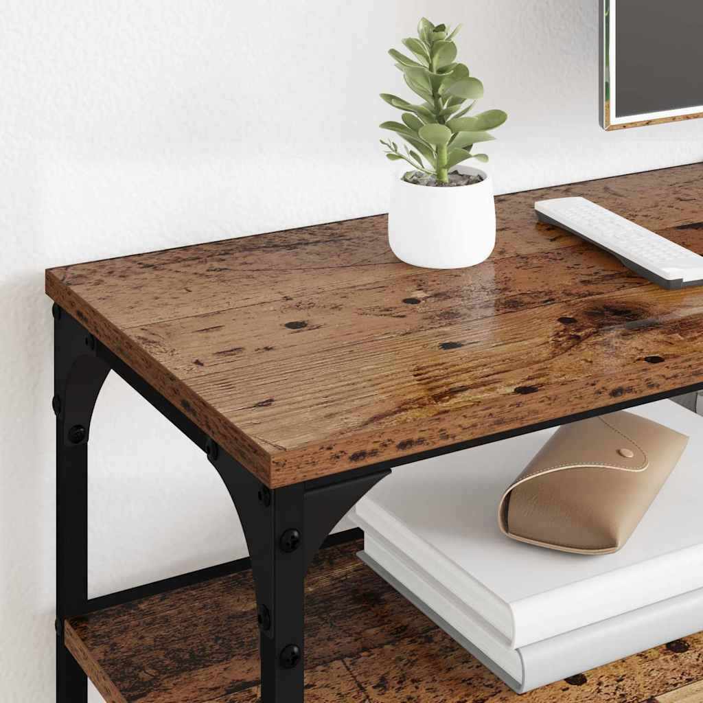 vidaXL Ντουλάπι TV Παλιό Ξύλο 160 x 30 x 50 εκ