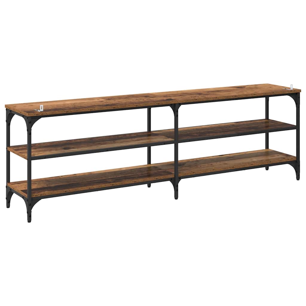 vidaXL Ντουλάπι TV Παλιό Ξύλο 160 x 30 x 50 εκ