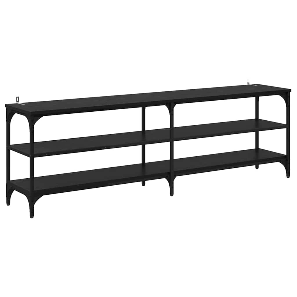 vidaXL Ντουλάπι TV Μαύρη Οξυά 160 x 30 x 50 εκ